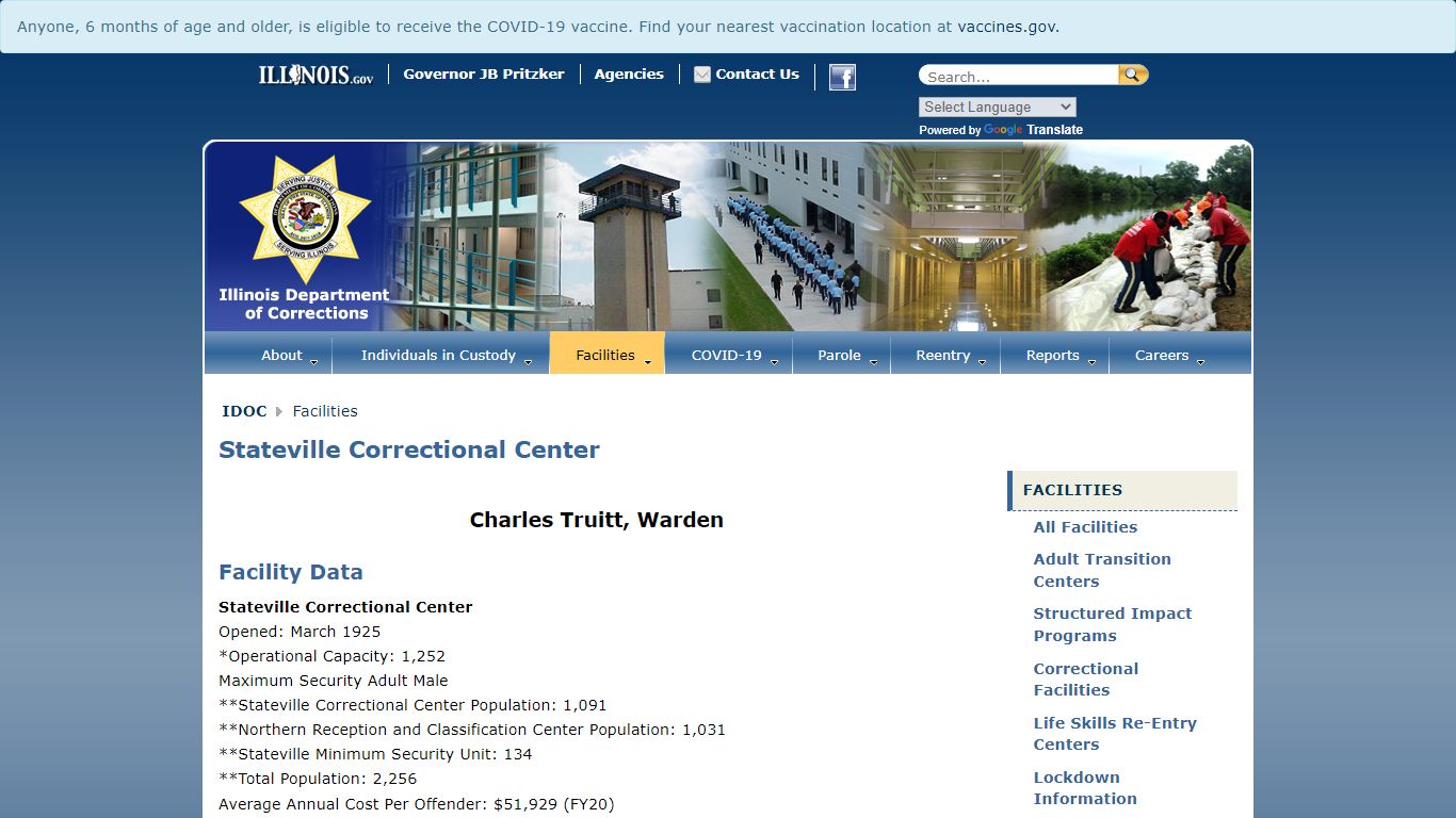 Stateville Correctional Center - Illinois